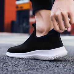 Spring Men Shoes Slip On Men Casual Shoes Lightweight Comfortable
