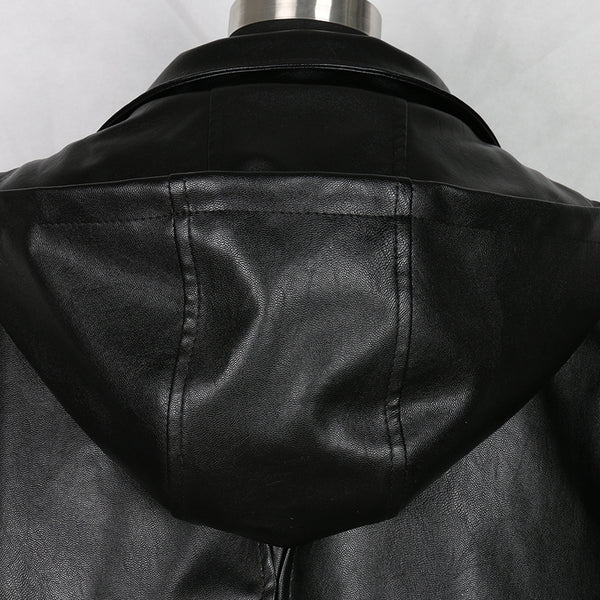 leather jacket women 5xl 6xl 7xl