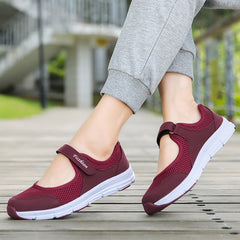 Women Casual Shoes Breathable Mesh Flat Shoes Woman