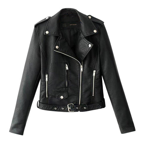 Jacket Coat Zip Biker Short Punk Cropped Tops free shipping