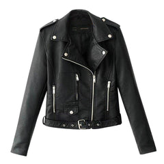 Jacket Coat Zip Biker Short Punk Cropped Tops free shipping