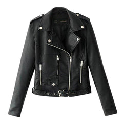 Jacket Coat Zip Biker Short Punk Cropped Tops free shipping