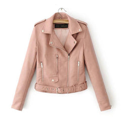 Jacket Coat Zip Biker Short Punk Cropped Tops free shipping