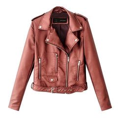 Jacket Coat Zip Biker Short Punk Cropped Tops free shipping