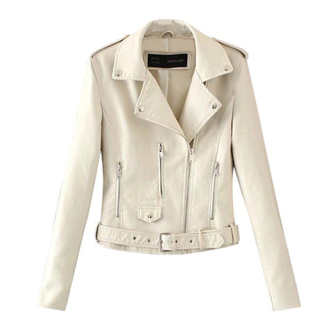 Jacket Coat Zip Biker Short Punk Cropped Tops free shipping