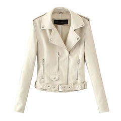 Jacket Coat Zip Biker Short Punk Cropped Tops free shipping